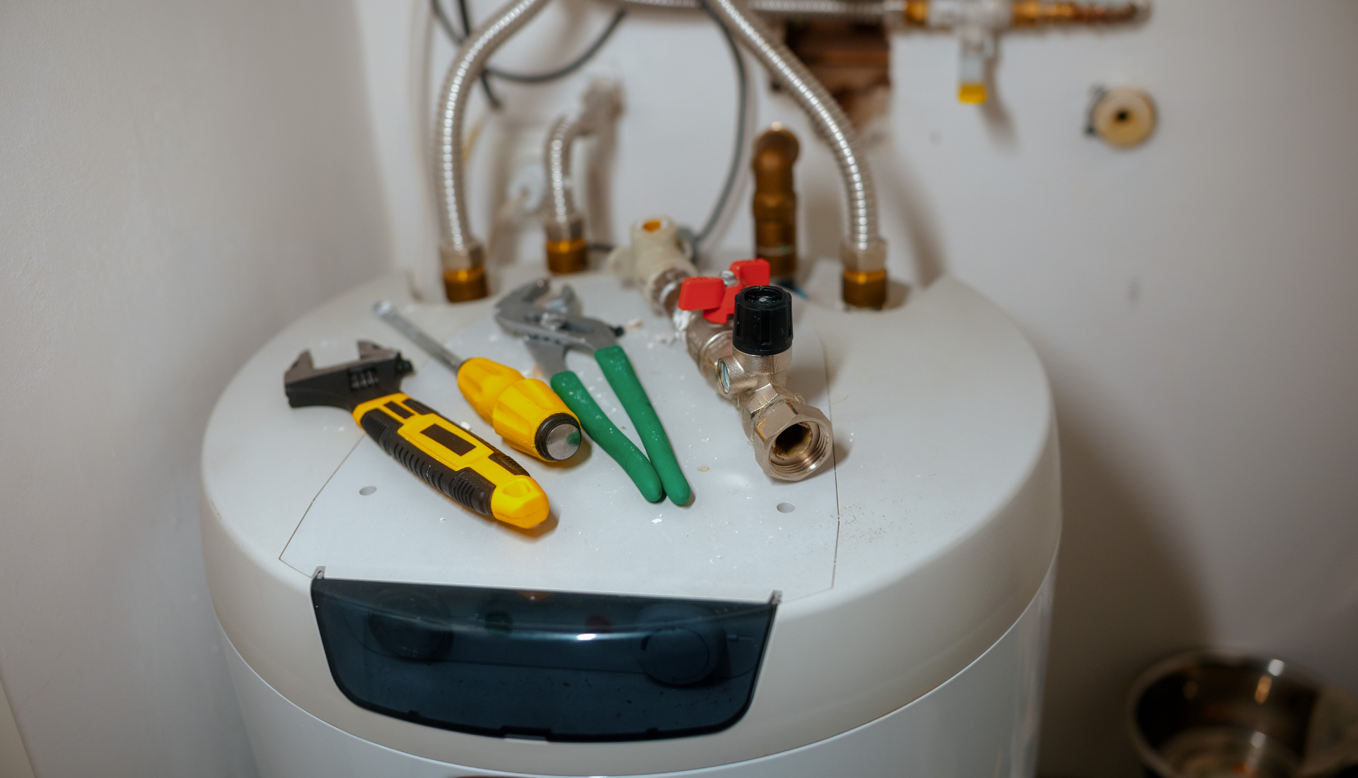 Professional water heater installation in Fresno for a household
